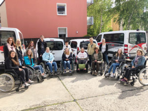 Rollstuhlerfahrung am 10. Mai 2019